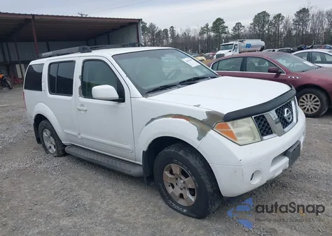 2006 Nissan Pathfinder Se z USA, uszkodzony, nr VIN 5N1AR18W26C629786